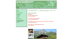 Desktop Screenshot of hagerhof.com