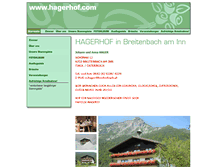 Tablet Screenshot of hagerhof.com